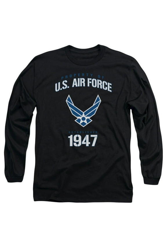 Air Force Men's Property Of Long Sleeve Black