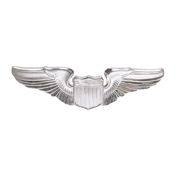 Air Force Pilot Badge Mirror Finish
