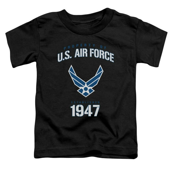 Air Force Little Boys' Property Of Childrens T-shirt 3T Black