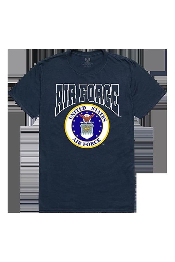 Air Force Relaxed Graphic Tee - Navy - Medium