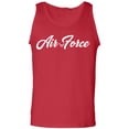 thumbnail image 1 of Air Force Script Adult Tank Top, 1 of 3