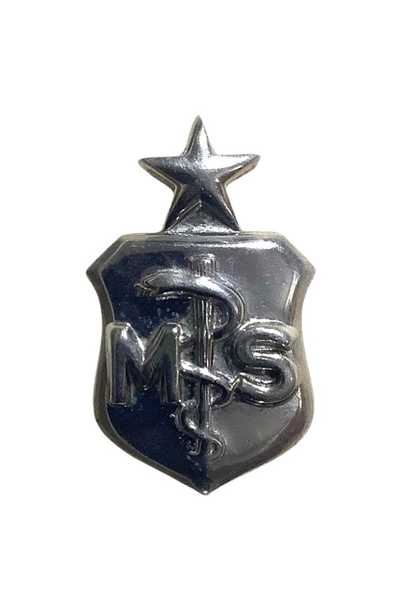 Air Force Senior Medical Service Badge Pin - Vintage Military Pin, 1" x 5/8"
