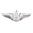 thumbnail image 1 of Air Force Senior Navigator Wings Badge Mirror Finish, 1 of 2