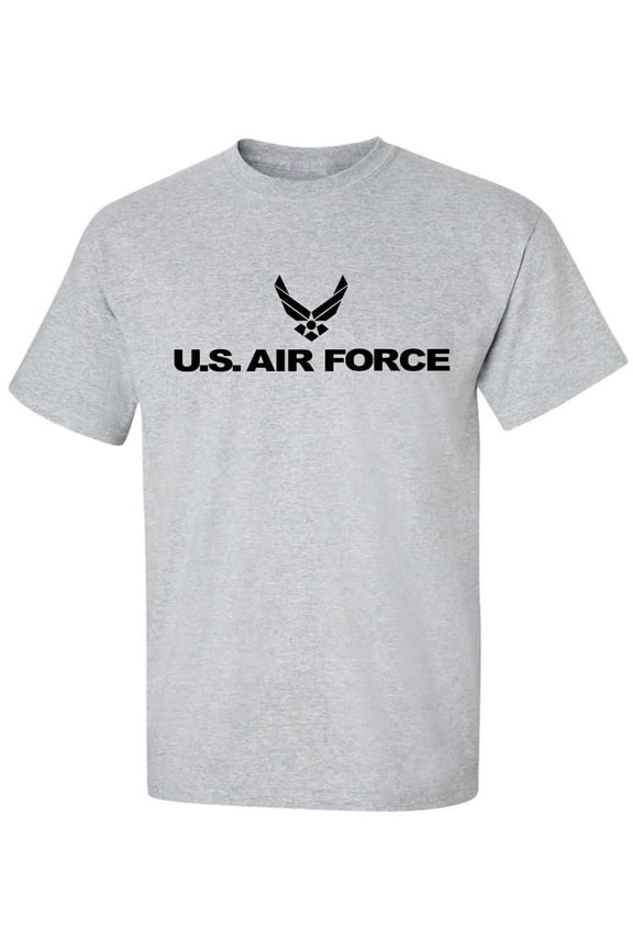 Air Force Short Sleeve T-Shirt in gray