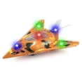 thumbnail image 1 of Air Force Stealth Fighter Battery Operated Kid's Bump and Go Toy Plane w/ Cool Flashing Lights, Sounds (Colors May Vary), 1 of 7