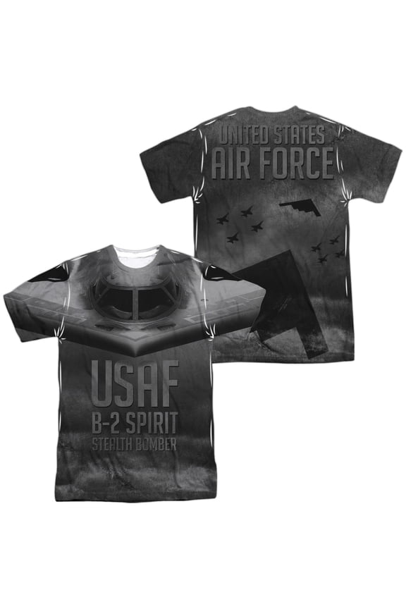 Air Force Stealth Unisex Adult Sublimated Costume T Shirt (Front/Back), 3X-Large Multicolor
