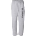 thumbnail image 1 of Air Force Sweat Pants - Military Style Open Bottom Sweat Pants in Sport Gray, 1 of 2