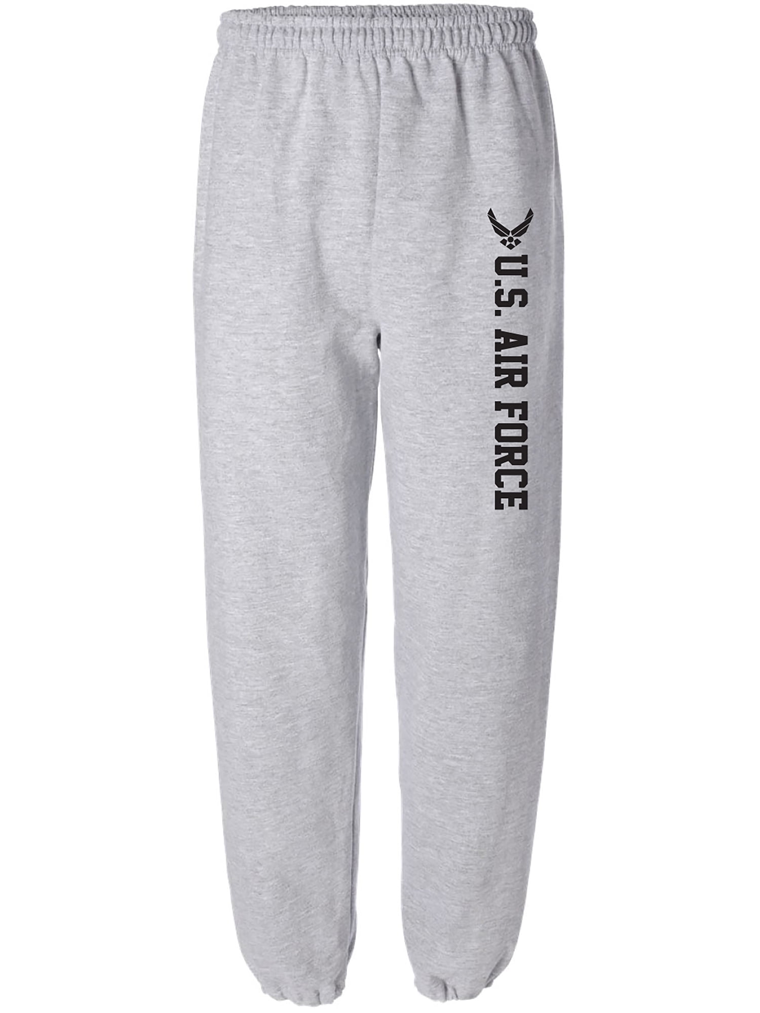 Air Force Sweat Pants Military Style Sweat Pants with black print