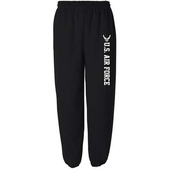 Air Force Sweat Pants - Military Style Sweat Pants with white print