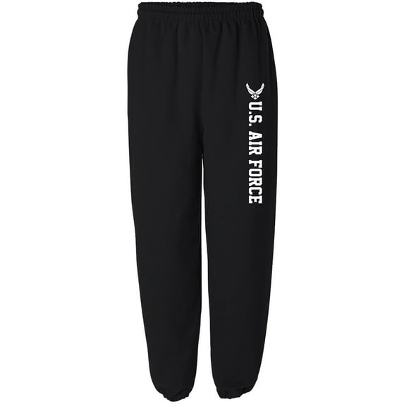 Air Force Sweat Pants - Military Style Sweat Pants with white print