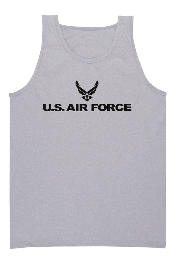 Air Force Tank Top - Military Style Physical Training Tank in gray