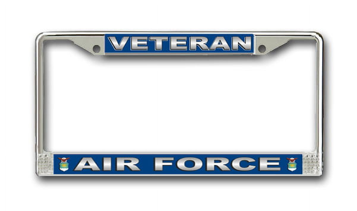 U.S. Air Force Veteran License Plate Frame – Show Your Service Pride