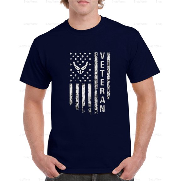 Air Force Veteran Shirt Military Veterans Day Patriotic American T-Shirt Unisex, up to 5XL