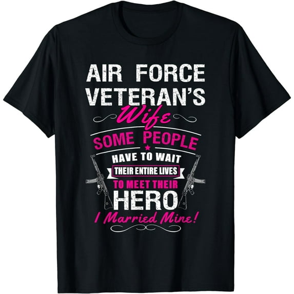 Air Force Veteran's Wife Tshirt