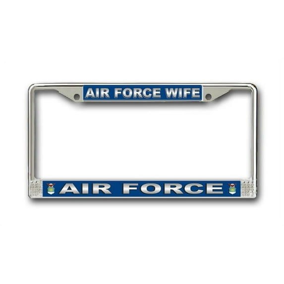 Air Force Wife' License Plate Frame