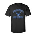 thumbnail image 1 of Air Force Wings Blue/White Adult Short Sleeve T-shirt, 1 of 4