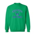 thumbnail image 1 of Air Force Wings Blue/White print Crewneck Sweatshirt, 1 of 3