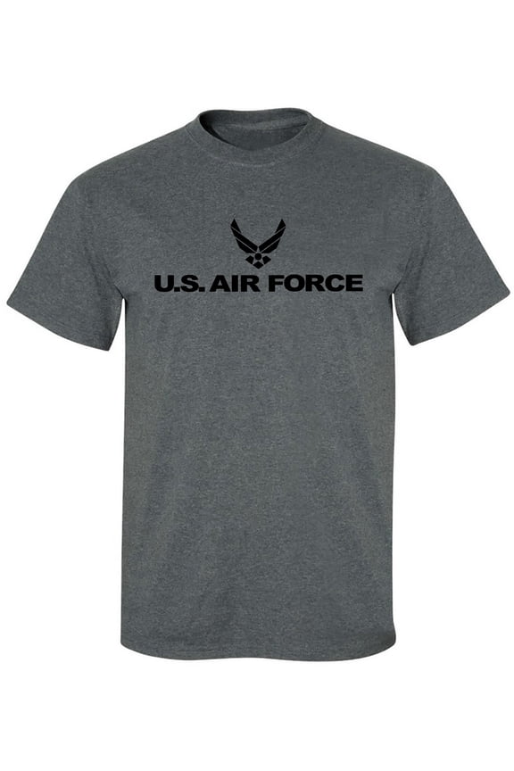 Air Force Wings Short Sleeve T-Shirt in dark heather
