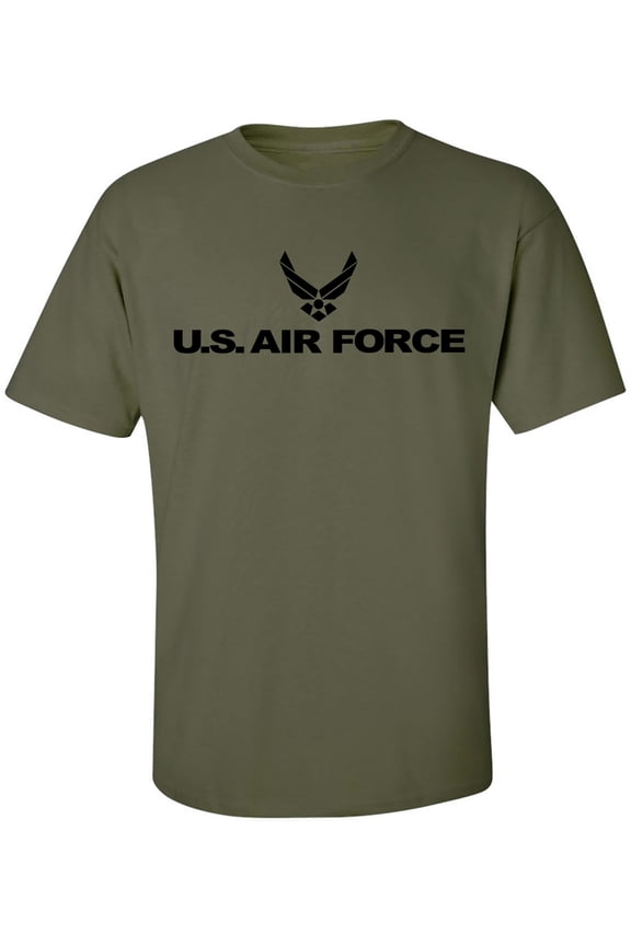 Air Force Wings Short Sleeve T-Shirt in military green