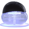 thumbnail image 1 of Air Freshener（Black） - for Home, Bedroom, Office and Warehouse - Essential Oil Aroma Diffuser with LED Color Night Light and Soothing Water Flow Sound - for Pets and Smokers., 1 of 7