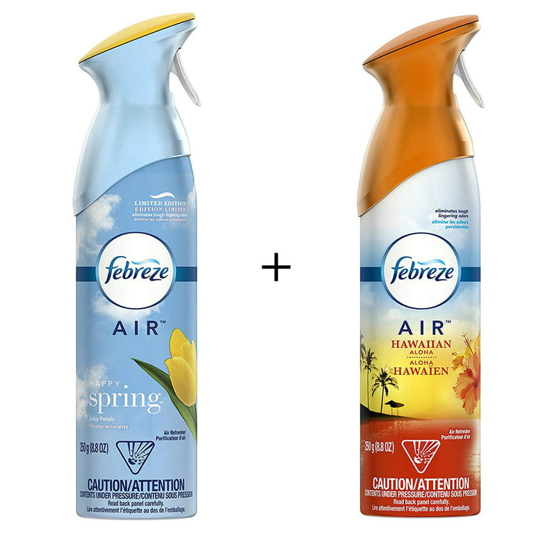 Air Freshener Linen & Sky by Febreze & Air Freshener Hawaiian Aloha (1 Count, 250 g) by Febreze
