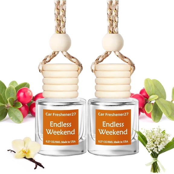 Air Freshener, Long Lasting Essential Oil Diffuser,  Endless Weekend Scent, Cute  Fresheners for Women, 2