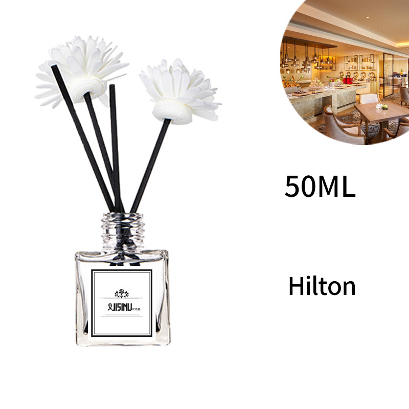 Air Freshener Perfume Flameless Flower Fragrance Diffuser Rattan Reed ...