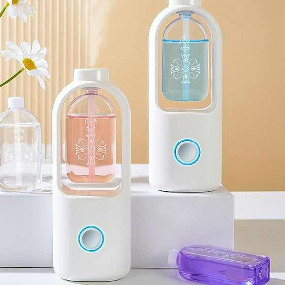 Air Freshener Spray, Automatic Aromatherapy Spray, Perfume Fragrance Dispenser, Portable Desktop Toilet Bathroom Supplies, Household Perfume Diffuser, Table Standing Perfume Sprayer