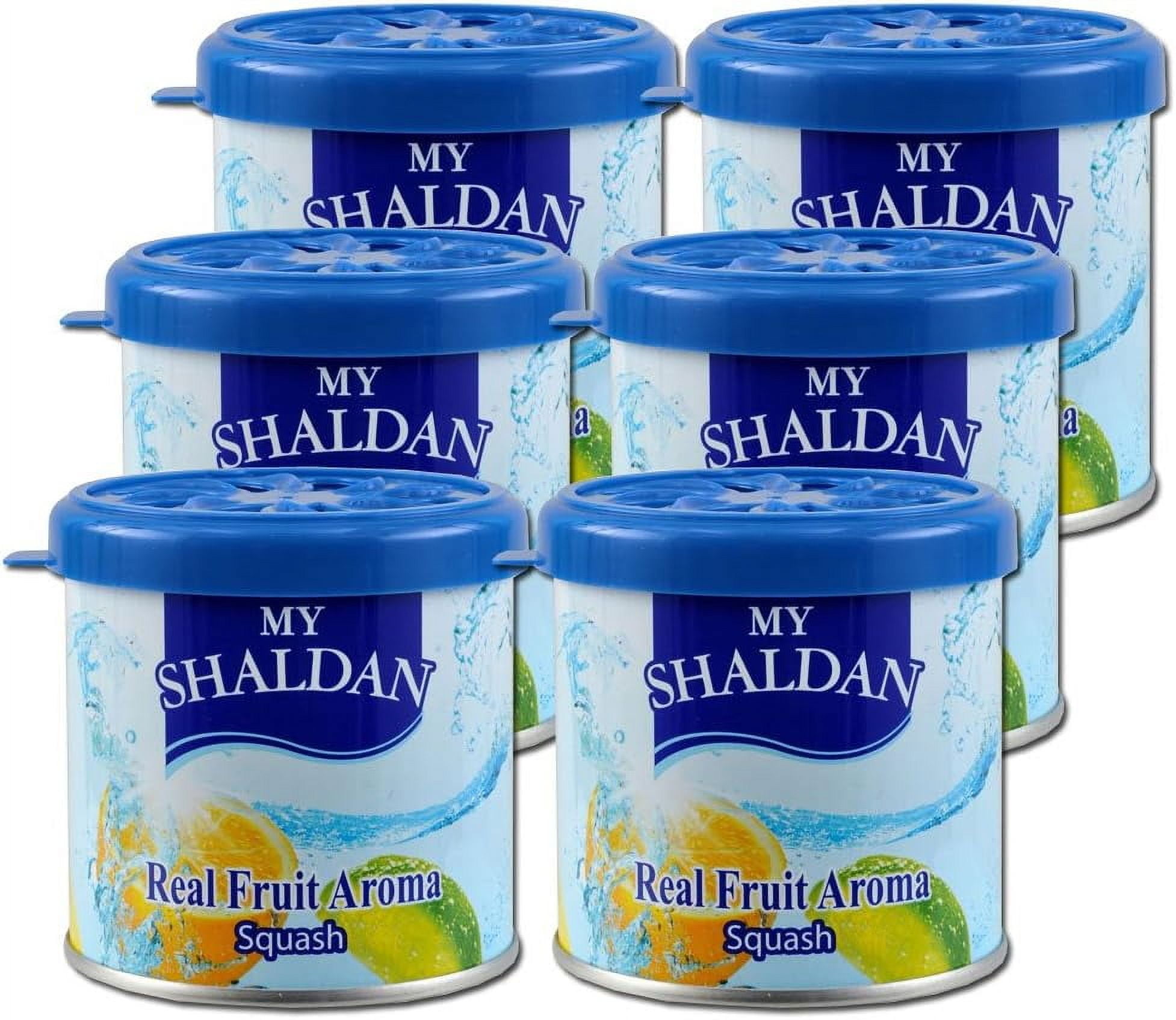 Air Freshener Squash Scent (D41SQ) - QTY. 6 Cans by MY SHALDAN CLASSIC AIR FRESHENER