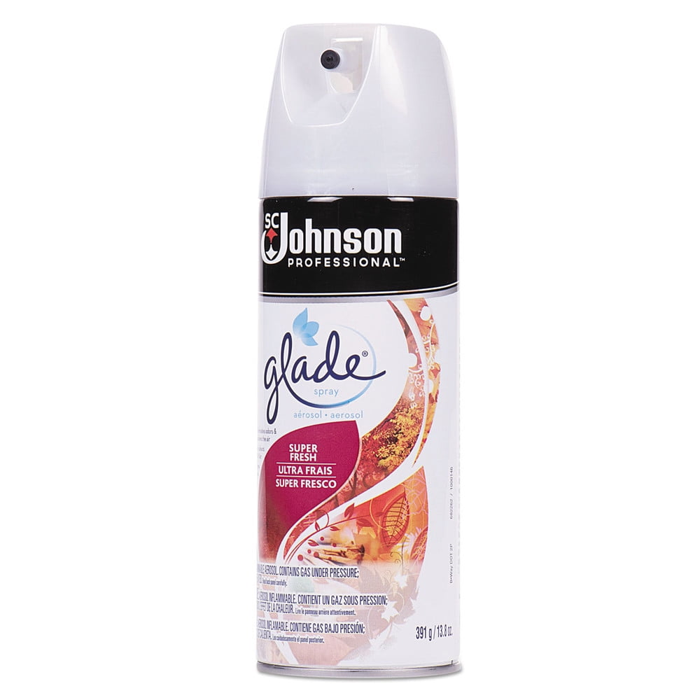Air Freshener, Super Fresh Scent, 12 Aerosol Cans , Glade® (682262)