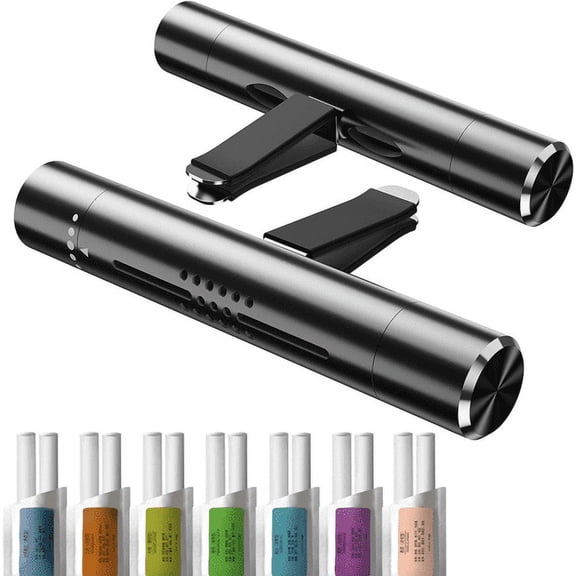 Air Freshener Two Vent Clips Essential Oil Car Diffuser Perfume Fragrance
