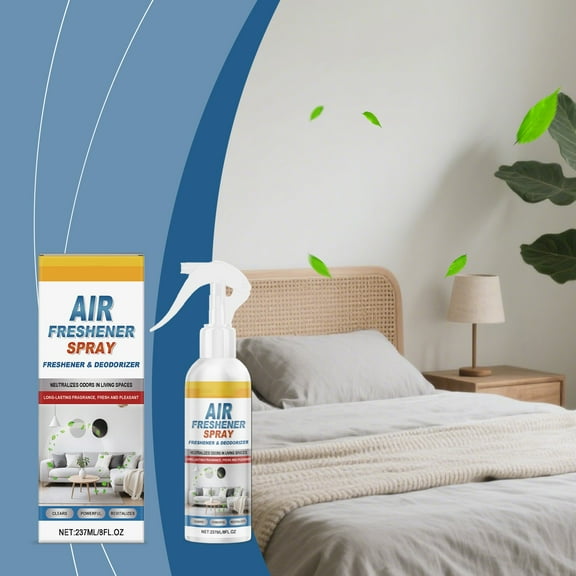 Air Freshening Spray | Long-Lasting Scent | Powerful Air Purifying Freshener | Indoor Odor Eliminator | Convenient Spray Bottle | 237ml | Home Office Room Deodorizer