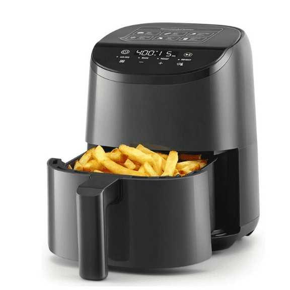 Air Fryer 2.1 QT, Small & Mini 4-in-1 airfryer Ideal for Simple Meals and Snack, Easy to Leftover Food to Crispy, Up to 97% Less Oil, 30 In-App Recipes, Nonstick & Dishwasher-Safe Basket