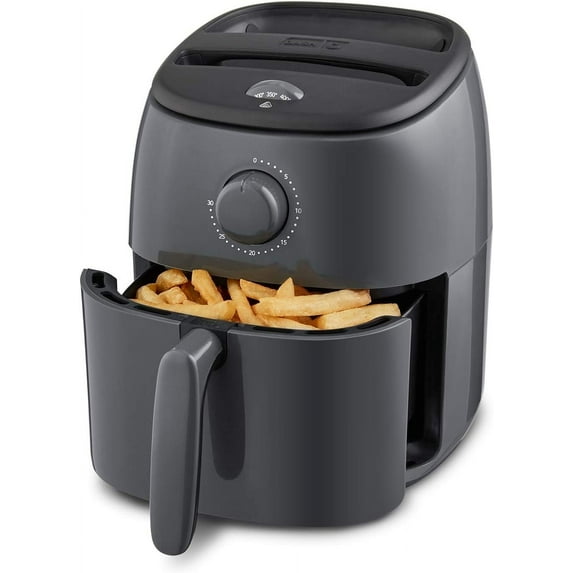 Air Fryer, 2.6 Quart, Light Green - Compact Air Fryer - Auto Shutoff, Analog, 1000 Watt