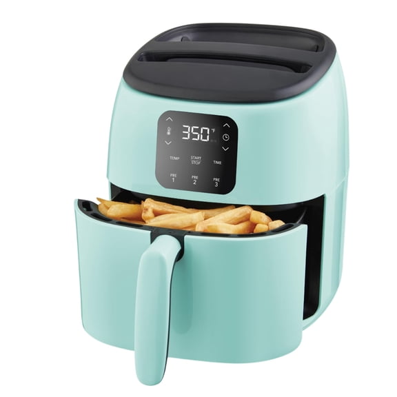 Air Fryer – 2.6 Quart Small Compact Mini Air Fryer for French Fries, Nuggets & More, 1-2 People, Auto Shut Off, Adjustable Temp, Dishwasher Safe Parts