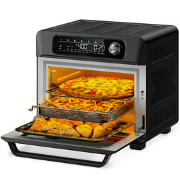 Ninja SP101 8-in-1 Air Fry Large Toaster Oven Flip-Away for Storage  Dehydrate Keep Warm 1800w XL Capacity (Renewed) RED