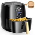thumbnail image 1 of GPED Air Fryer, 5.2QT Air Fryer Oven Oilless Cooker, 5-in-1 Hot Air Fryers with Digital LED Touch Screen, 5 Preset Cookings, Dishwasher-Safe Basket, Including Air Fryer Paper Liners 50PCS, 1 of 7