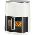 thumbnail image 1 of Air Fryer 6 Quart with Clear Viewing Window, 12-in-1 Functions, Touch Control, Temperature Control, and Nonstick Basket in Beige, 1 of 7