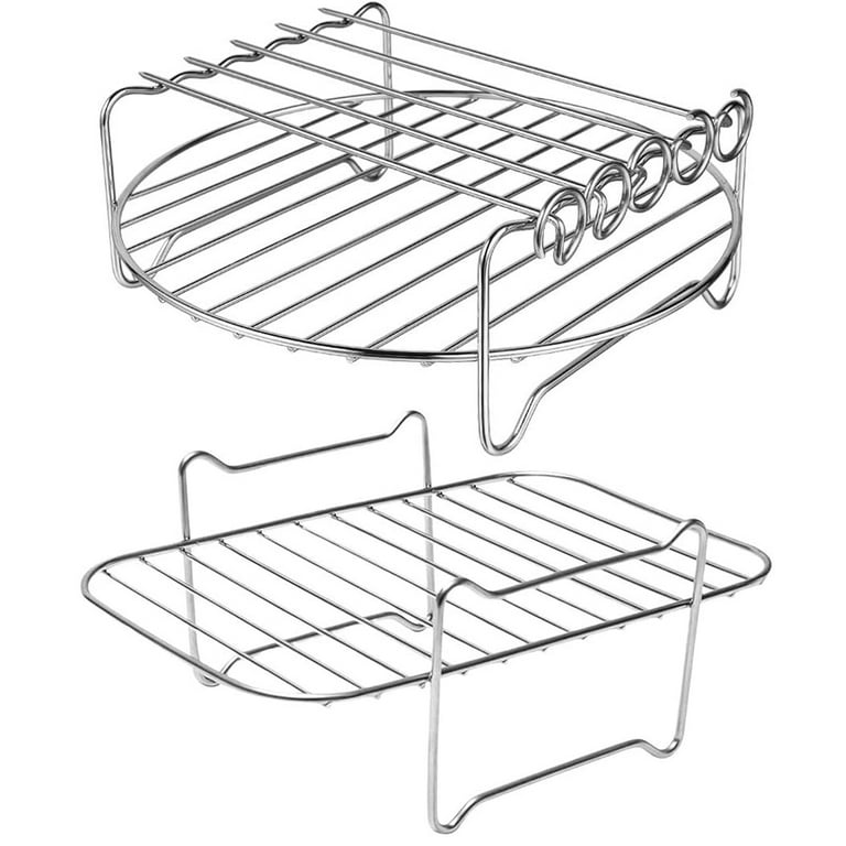 Air Fryer Accessories-Air Fryer Rack Set of 2, Multi-Purpose