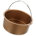 thumbnail image 1 of Air Fryer Accessories Round Tray Pizza Baking Pan Dish Circle Stencil Metal Liners Household Kitchen Tools Trays, 1 of 6