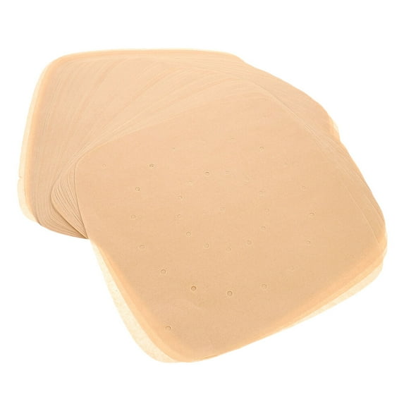 Air Fryer Baking Papers, Baking Paper, Air Fryer Pads, , Baking Supply100 Sheets Practical Square Shaped Baking Papers Pad Oil-proof Papers Mat Party Supplies