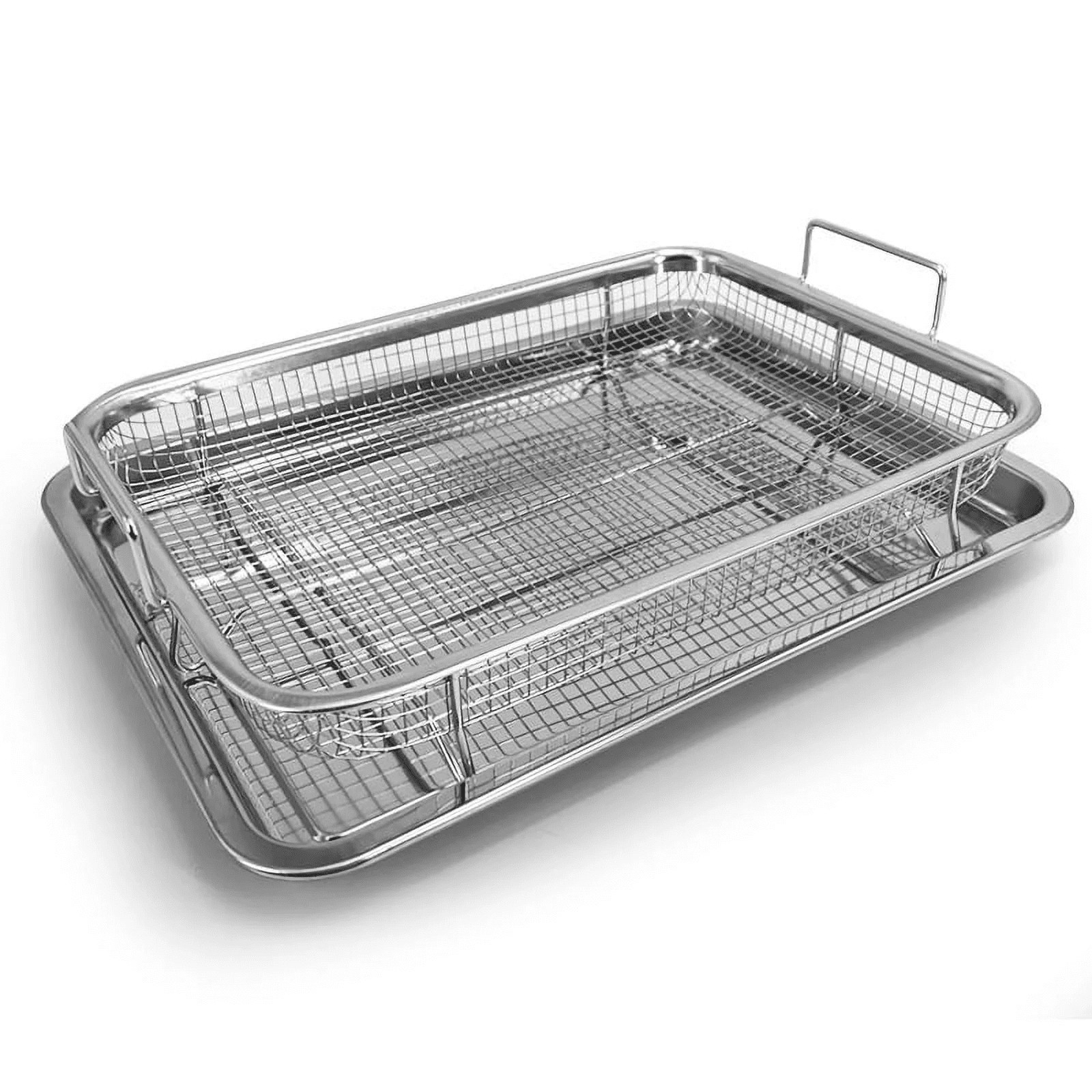 Frigidaire Air Fryer Basket & Tray Replacement - 304 Stainless Steel For Gallery Range Oven (Set)
