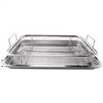 Air Fryer Basket for Oven,Stainless Steel Crisper Tray and Pan, Deluxe