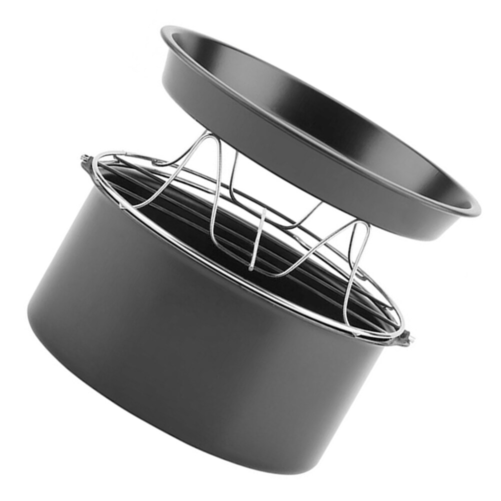 Air Fryer Cake Baking Oven Accessories Pans Stainless Steel Walmart