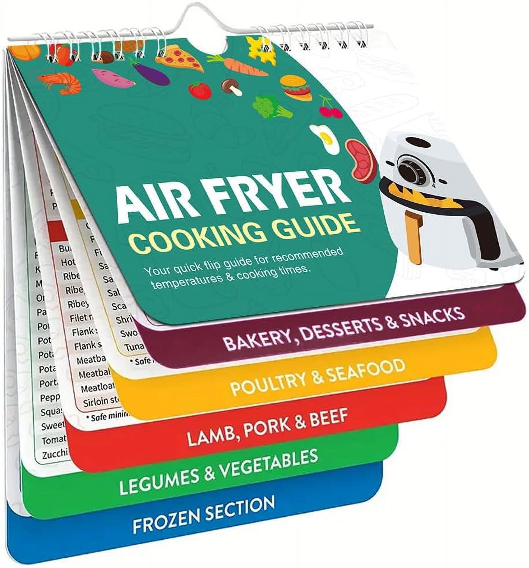 Air Fryer Cheat Sheet Set Cooking Time Charts And, 59 OFF