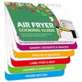 thumbnail image 1 of Air Fryer Cheat Sheet, Waterproof Moisture-Proof Tear-Resistant Long-Lasting Magnet-Backed Cooking Times Chart for Air Fryer Accessories, Includes Five, 1 of 11