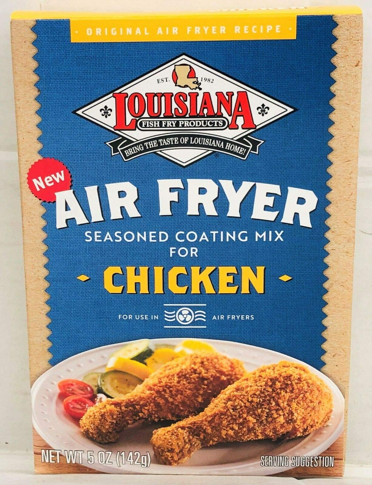 Air Fryer, Chicken Coating Mix Box 5 Oz