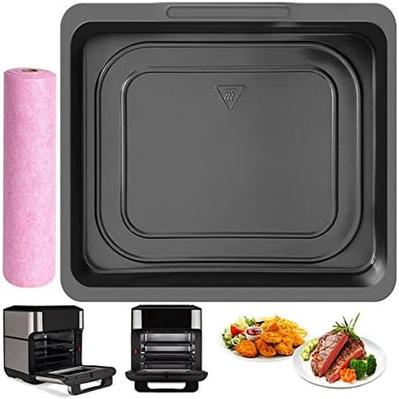 Air Fryer Cooking Tray for Instant Vortex Plus10 Qt: Grill Grade Nonstick Replacement Parts, Food Pan Crisper Plate for Power XL Chefman Innsky CROWNFUL – Home Decor