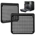thumbnail image 1 of Air Fryer Cooking Tray for Instant Vortex Plus10 Quart Chefman 12 Quart, 2 PCS Food Grade Nonstick Replacement Rack Parts Grill Pan Crisper Plate, 1 of 7