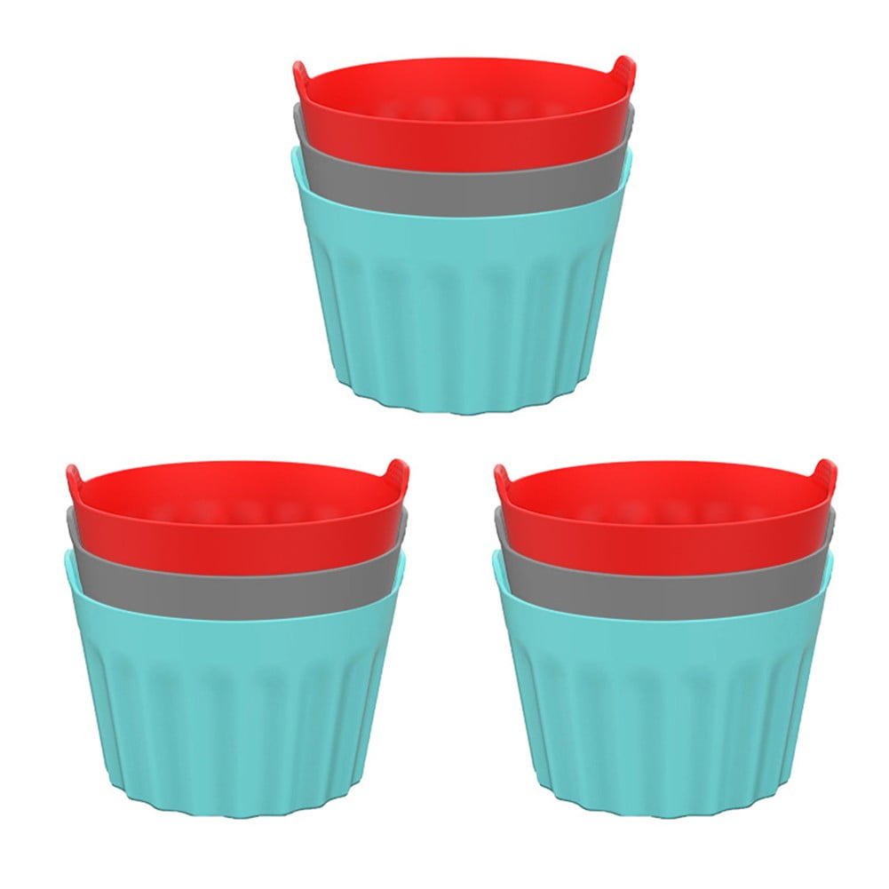 Air Fryer Egg Muold Air Fryer Egg Poacher Silicone Cupcake Baking Cups